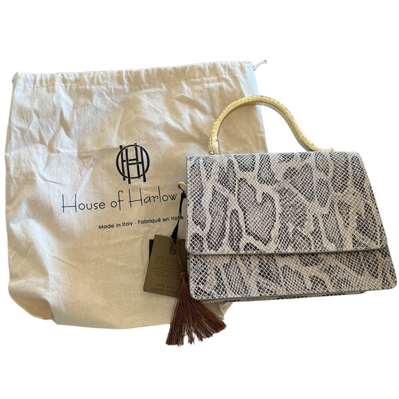 House Of Harlow 1960 Leather Crossbody Bag - Picture 7 of 10